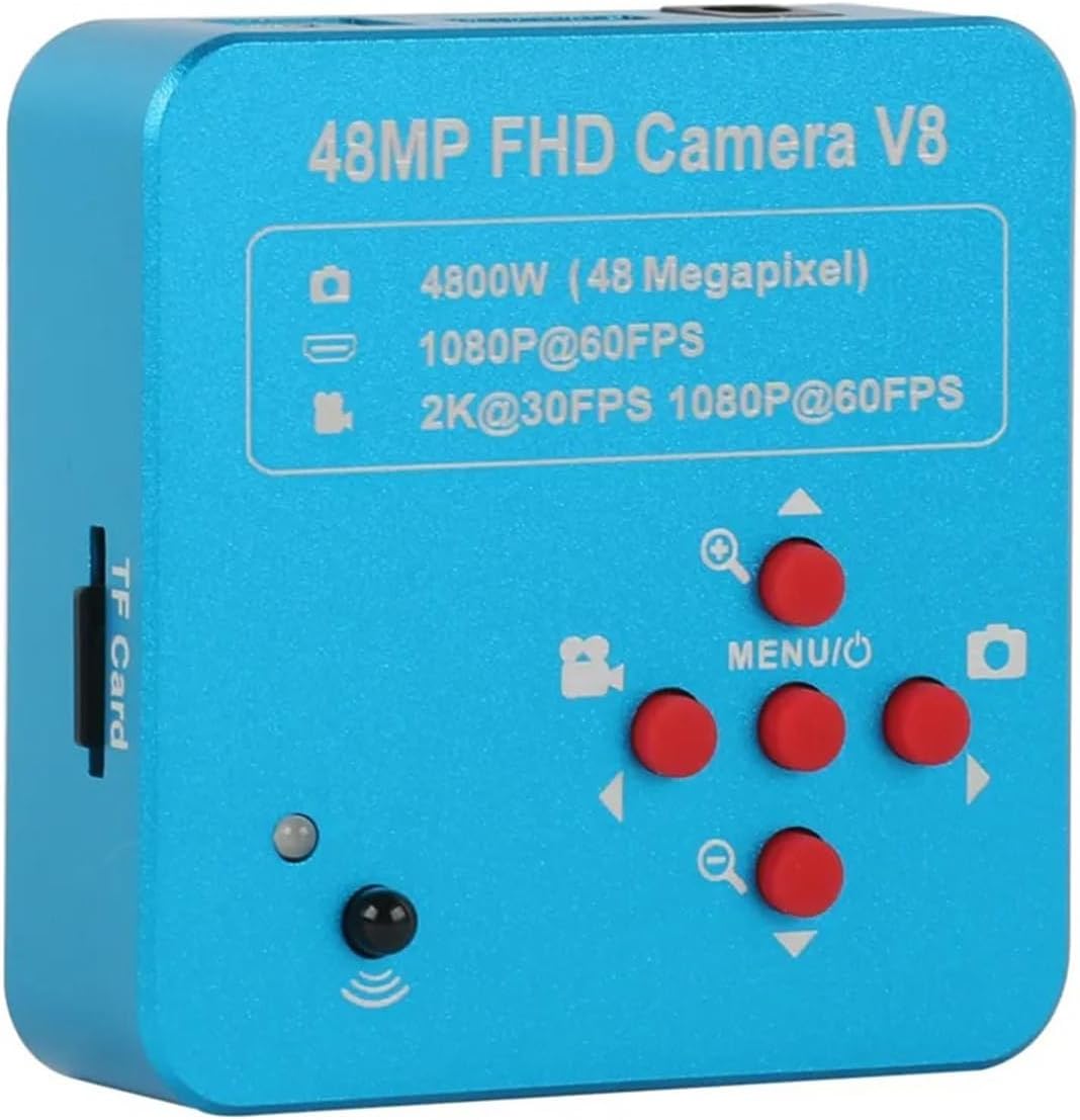 Lab Microscope Replacement Parts IMX307 48MP 50MP 2K VGA USB TF 1080P Video Microscope Camera C Mount Lens