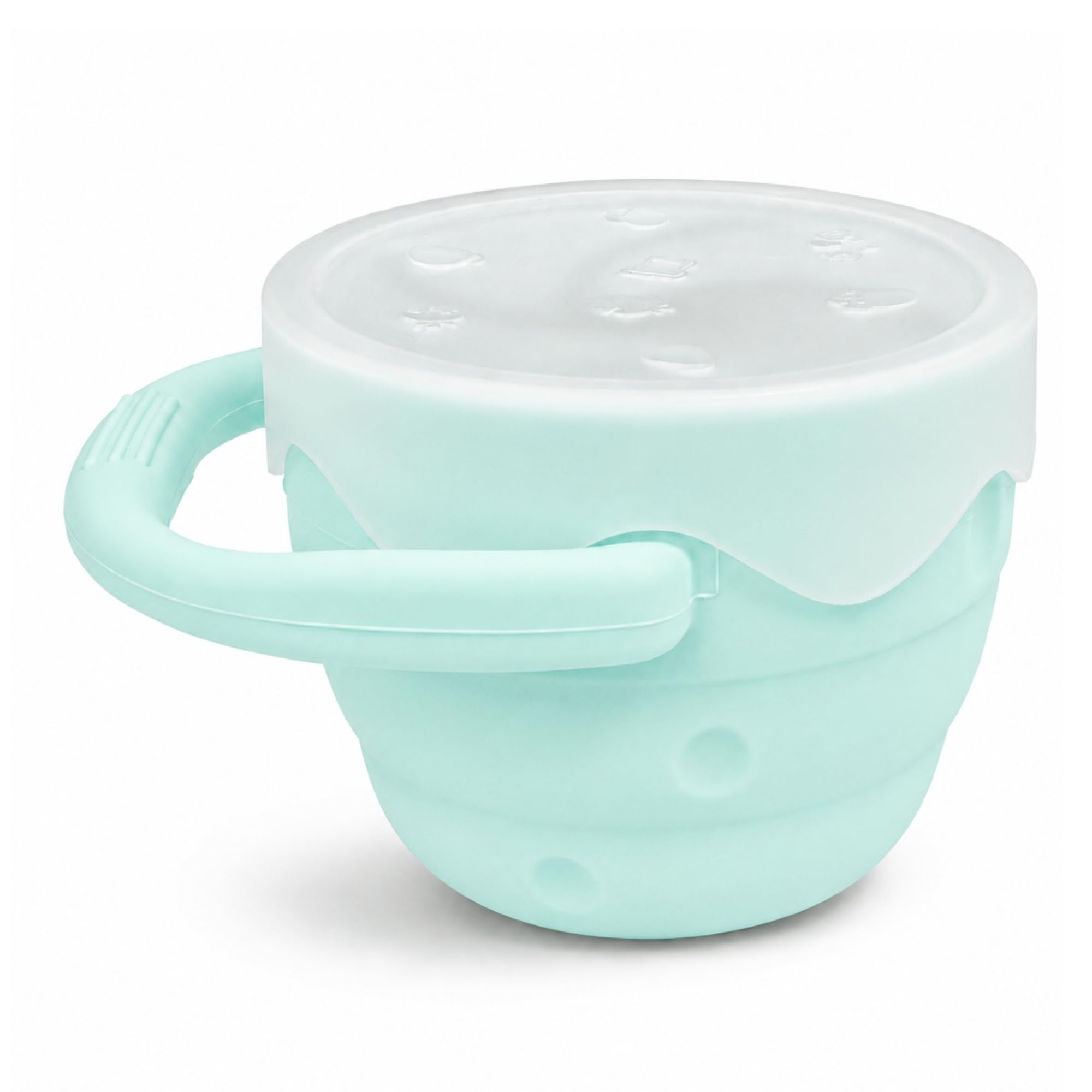 Little Coo Pocket Pod Collapsible Snack Cup for Baby & Toddler | Silicone Snack Cup with Soft Spill-Resistant Opening | Food-Grade Silicone | BPA Free | Dishwasher Safe | Perfect for Home & Travel-image-9