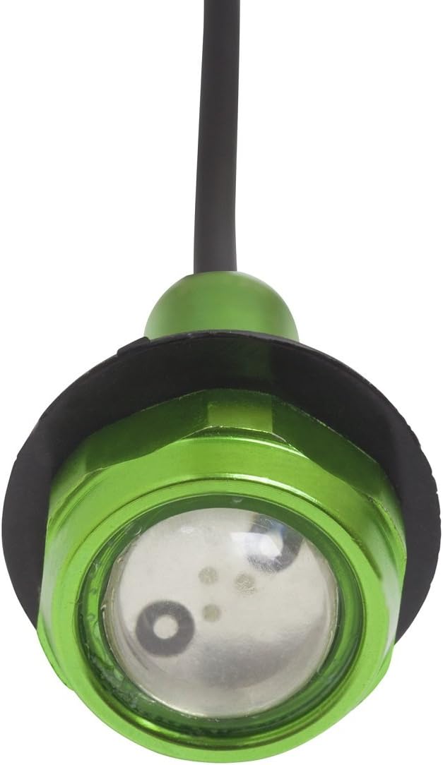 Yak-Power 2-Piece Super Bright LED Button Light Kit - Green