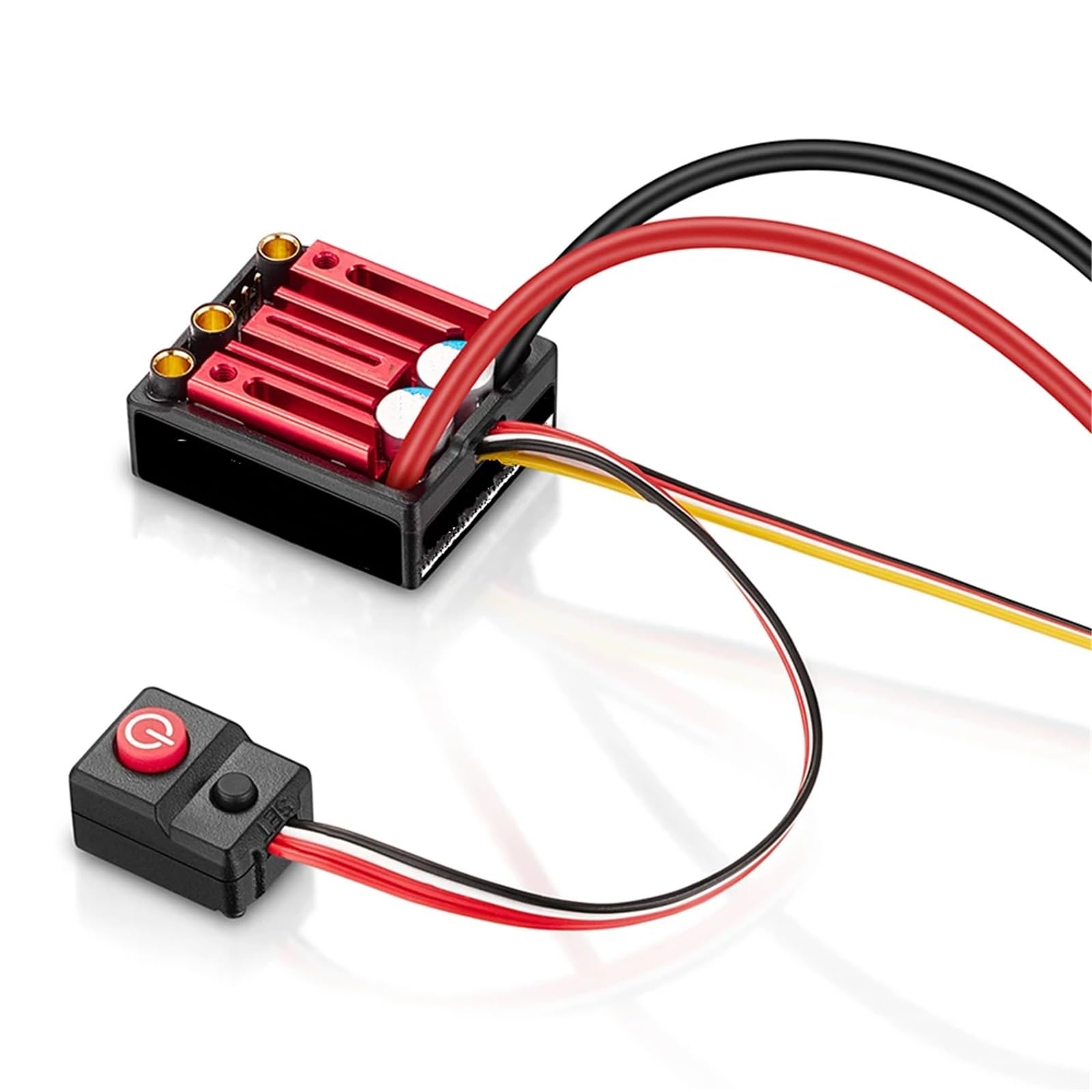 Per Quicrun WP 10BL80 2-4S 80A Impermeabile Sensorless Brushless ESC Modello Accessorio Modificato Di Ricambio Off Road Veicoli Camion Unidirezionale ESC