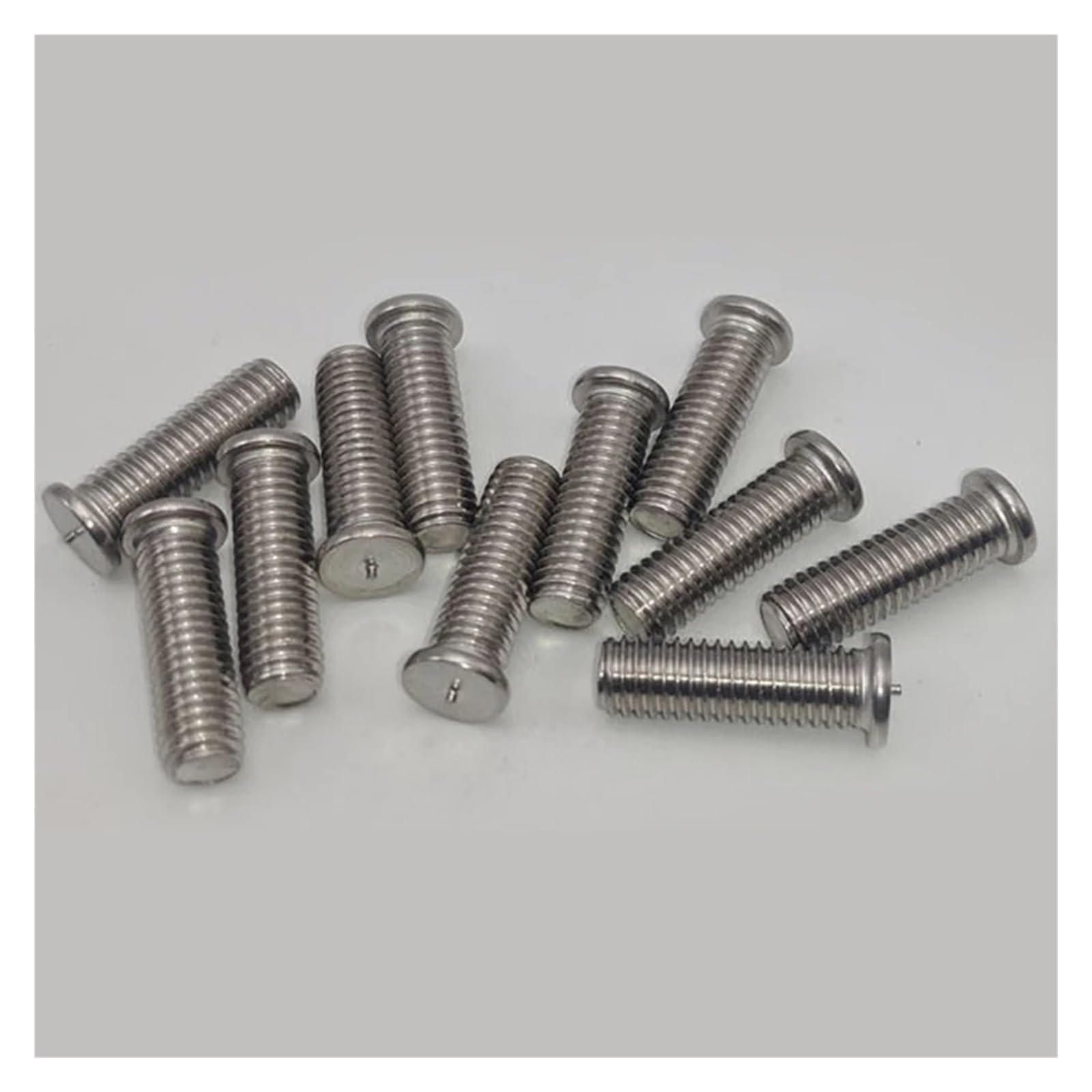 Perni a saldare in acciaio inossidabile, Viti for saldatura a punti in acciaio inossidabile 10-24 for a 200 pezzi Argento Dimensioni multiple(1",8-32)