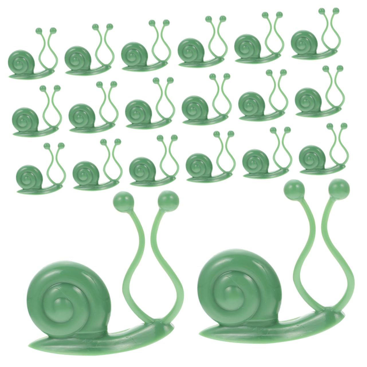 BESPORTBLE 5 Sätze Pothos Wandkletterhaken Plant Wall Clips Plant Clips Plantclips Kletterrosenclips Pflanzenclips Für Wände Kletterwand-Clips Grünpflanzenfixierer Plastik Green 50 Stück * 5