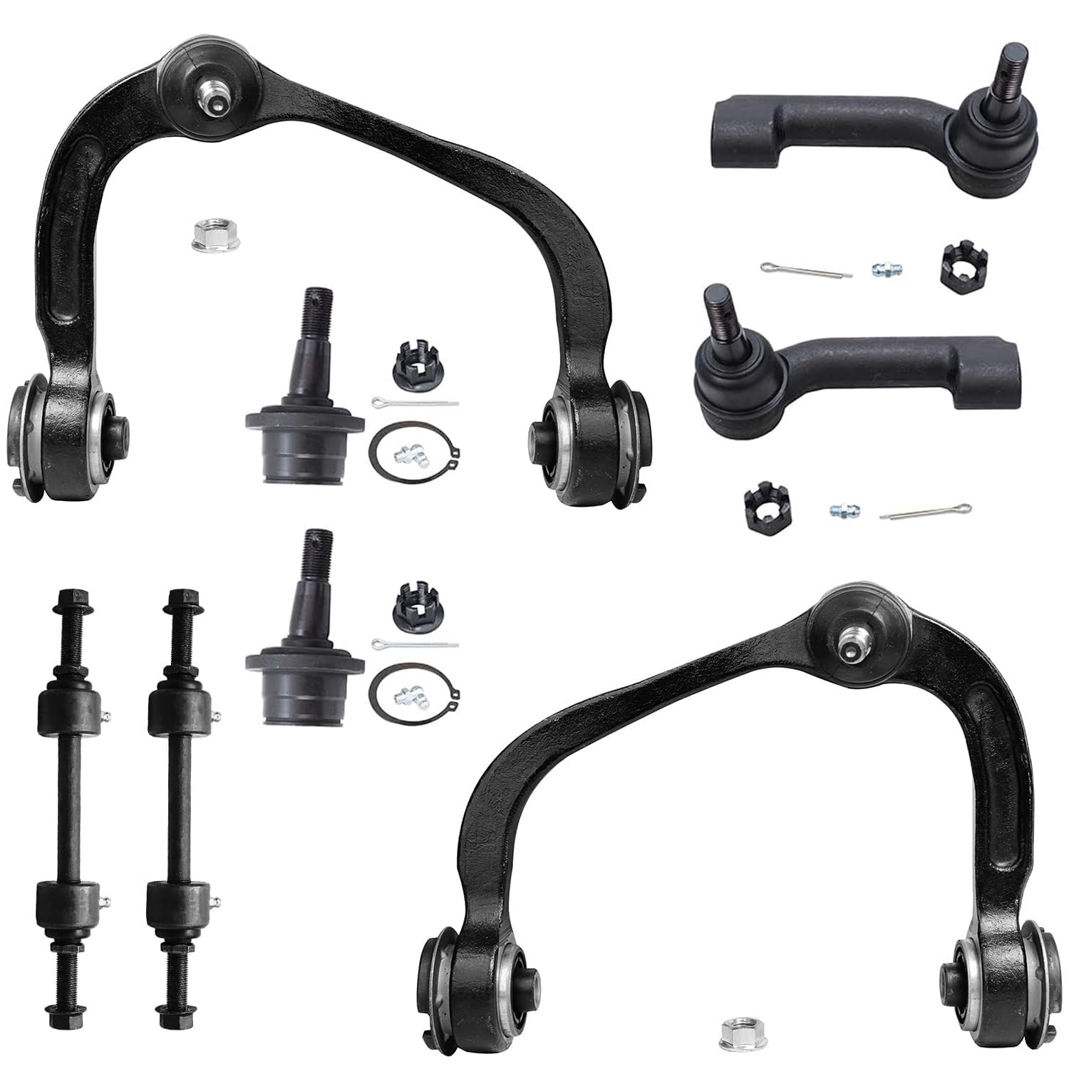 Detroit Axle - Front Suspension Kit for 4WD 2009-2014 Ford F-150, 2 Upper