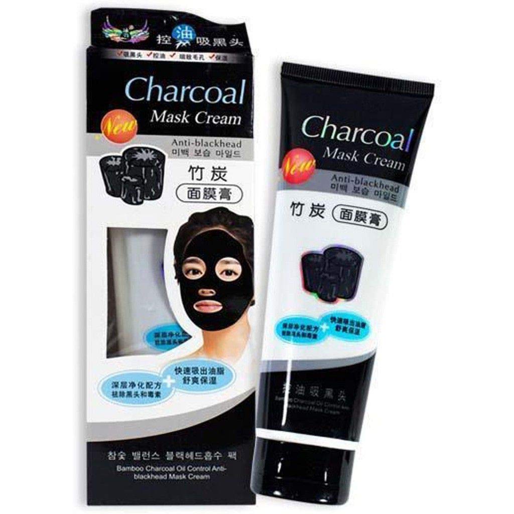 MAYU Charcoal Peel Of Face Mask, FACE PacK(480 g) - Pack of 4 1