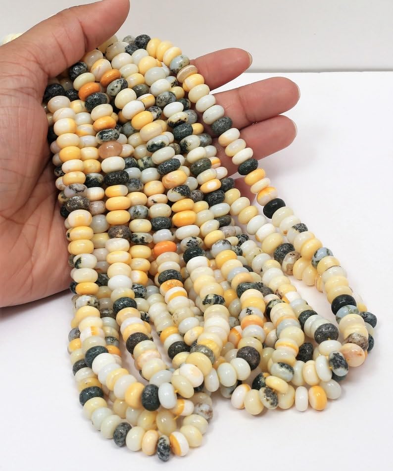Perles en opale naturelle sans aspérité pour réussir vos bijoux faits main