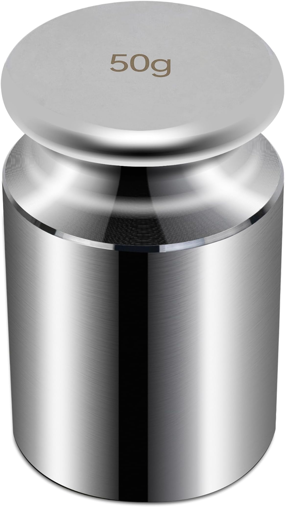 HFS(R) Calibration Weight 50 Gram M2 Class Chrome Scale Balance Calibration Weight for Digital Scale, Pocket Scale