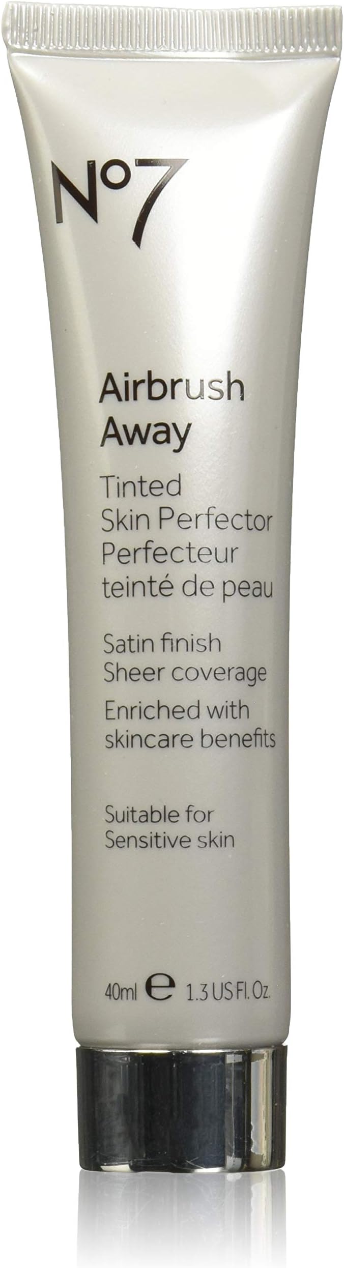Zetuti no7 Airbrush Away Tinted Skin Perfector, 1.35 oz Light