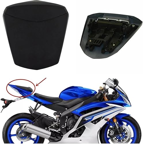 Sportfairings Cubierta del asiento trasero del asiento trasero del pasajero para Yamaha YZF R6 2008 2009 2010 2011 2012 2013 2014 2015 2016 YZF R6