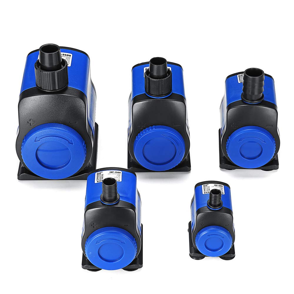 EsportsMJJ 5/20/35/45/80W 220V Ultra Silencioso Sumergible Acuario Bomba De Agua Tanque De Peces Fuente Estanque Filtro - 80