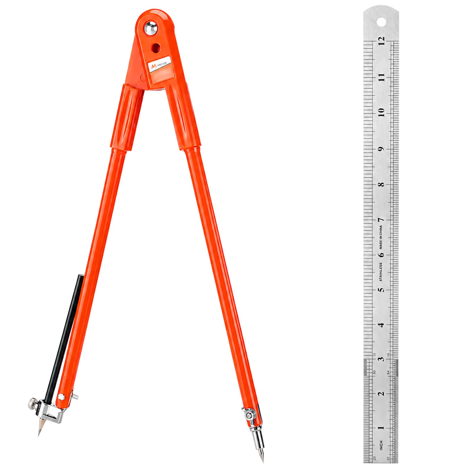 Maitys Woodworking Compass Geometry Tool for Drawing Circles