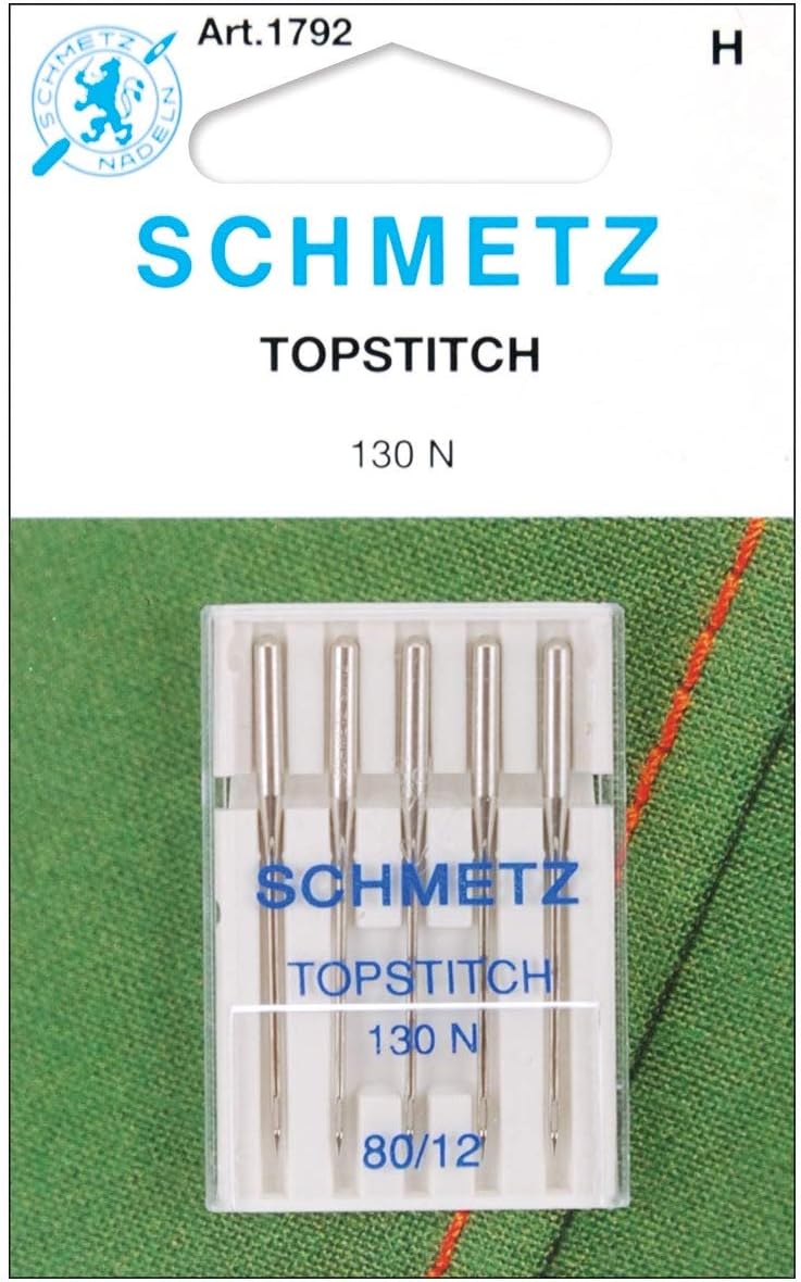 Overstock, Topstitch Machine Needles, Size, 12/80 5/Pkg - Image 2