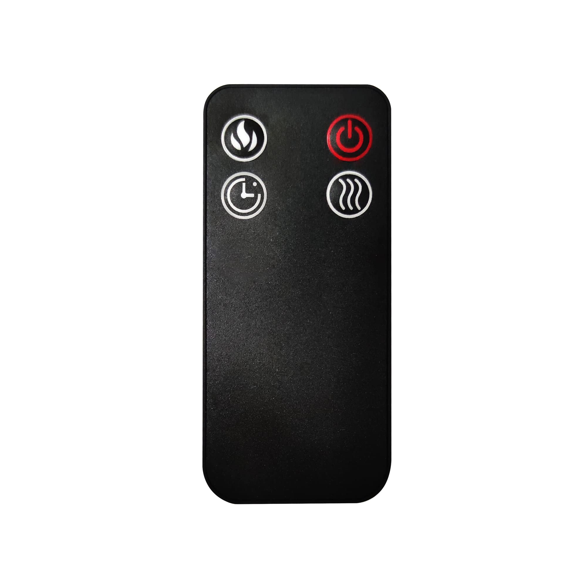 Kentsky Replacement Remote Control for Electric Fireplace Inserts, Black
