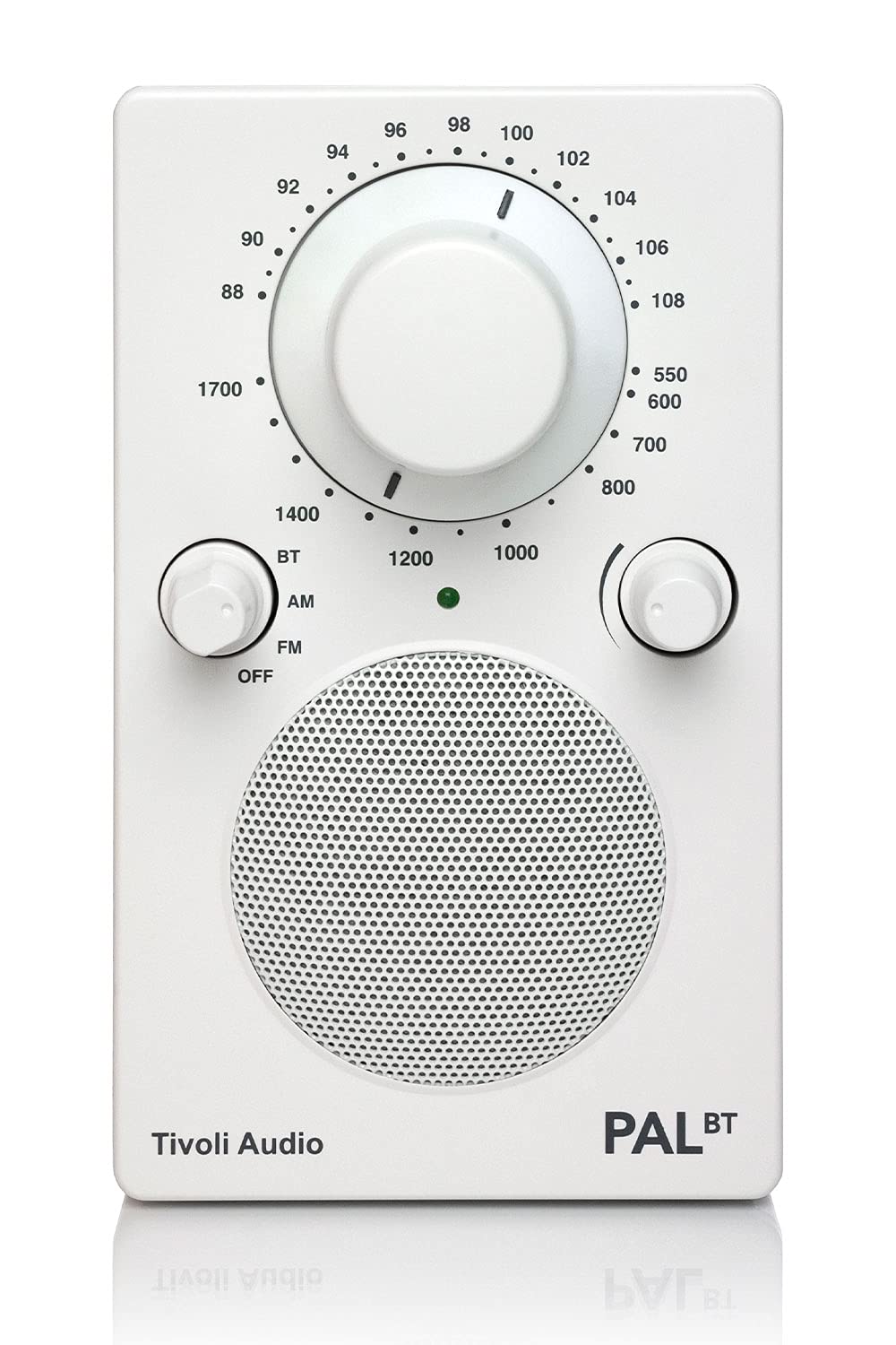 Tivoli Audio PAL BT - Portable Bluetooth AM/FM Radio (White)