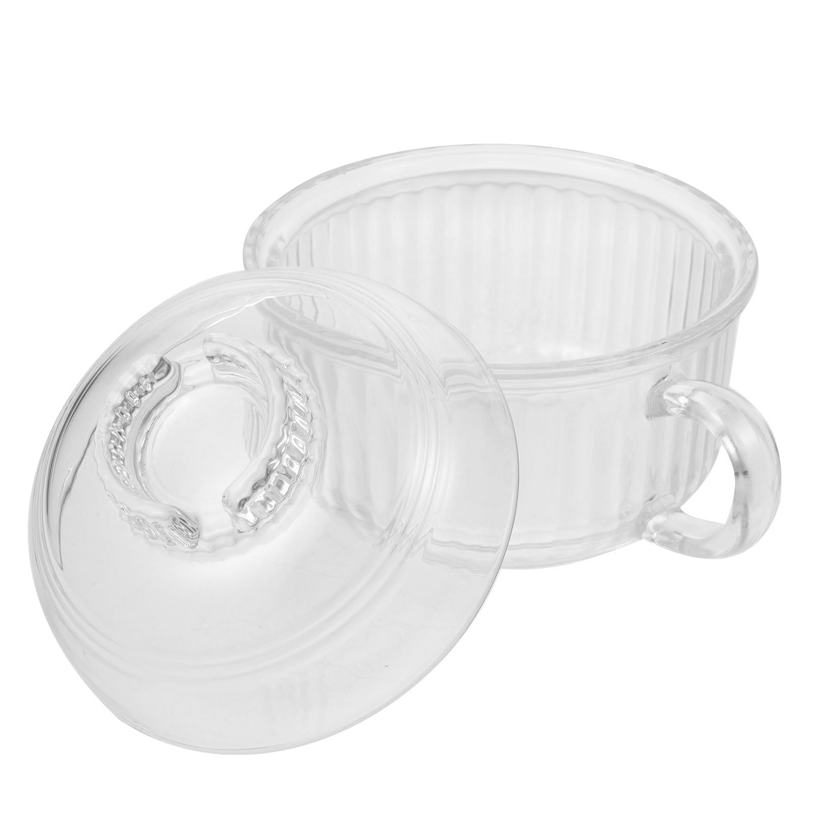 Bol à soupe en verre transparent Tofficu contre les plats froids et les taches