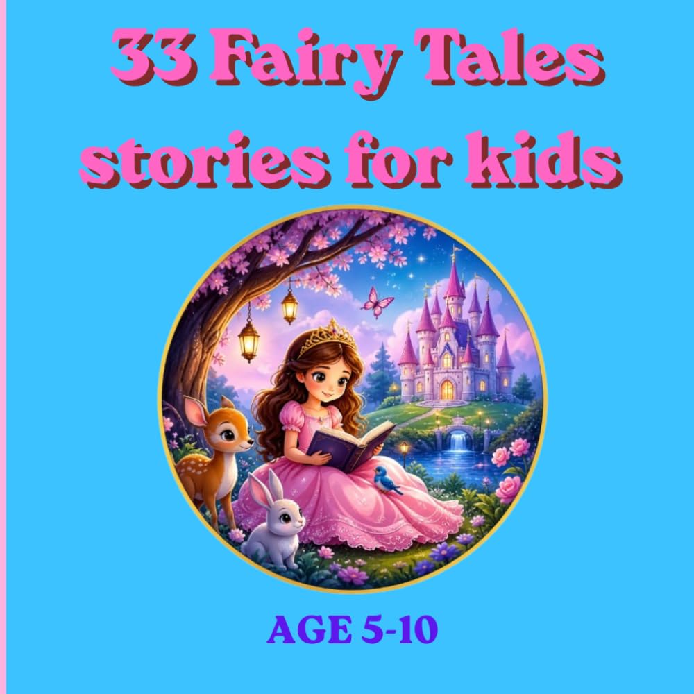 33 Fairy Tales stories for kids: Charming Bedtime Stories of Magic, Friendship, Kindness, and Brave Little Heroes (33 Stories for Kids Collection)