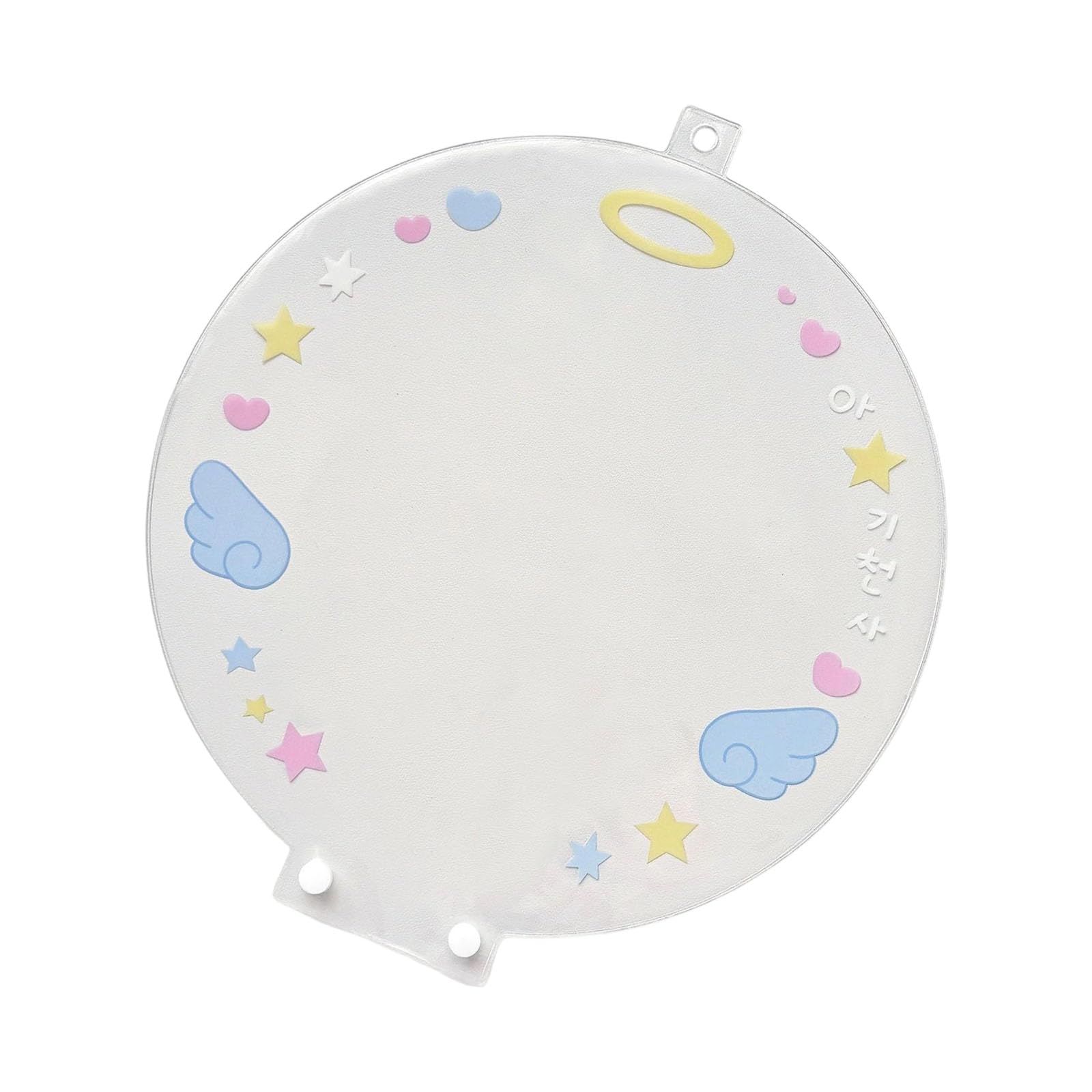 Hsioluted PVC Fan Protectors Perfectly Fit Oversized Fan Prevents Damage During Travel or Display Concert Sleeve