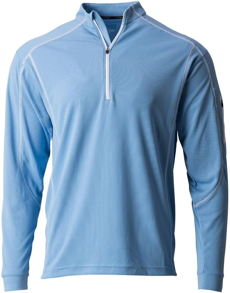 TGW Men's Eco Tour 1/4 Zip Golf Pullover Shirt Jacket for Golfing