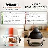 Fritaire Glass Air Fryer Non Toxic | 9-in-1 Pro | Self-Cleaning | 5 Qt | Lavender — image 4