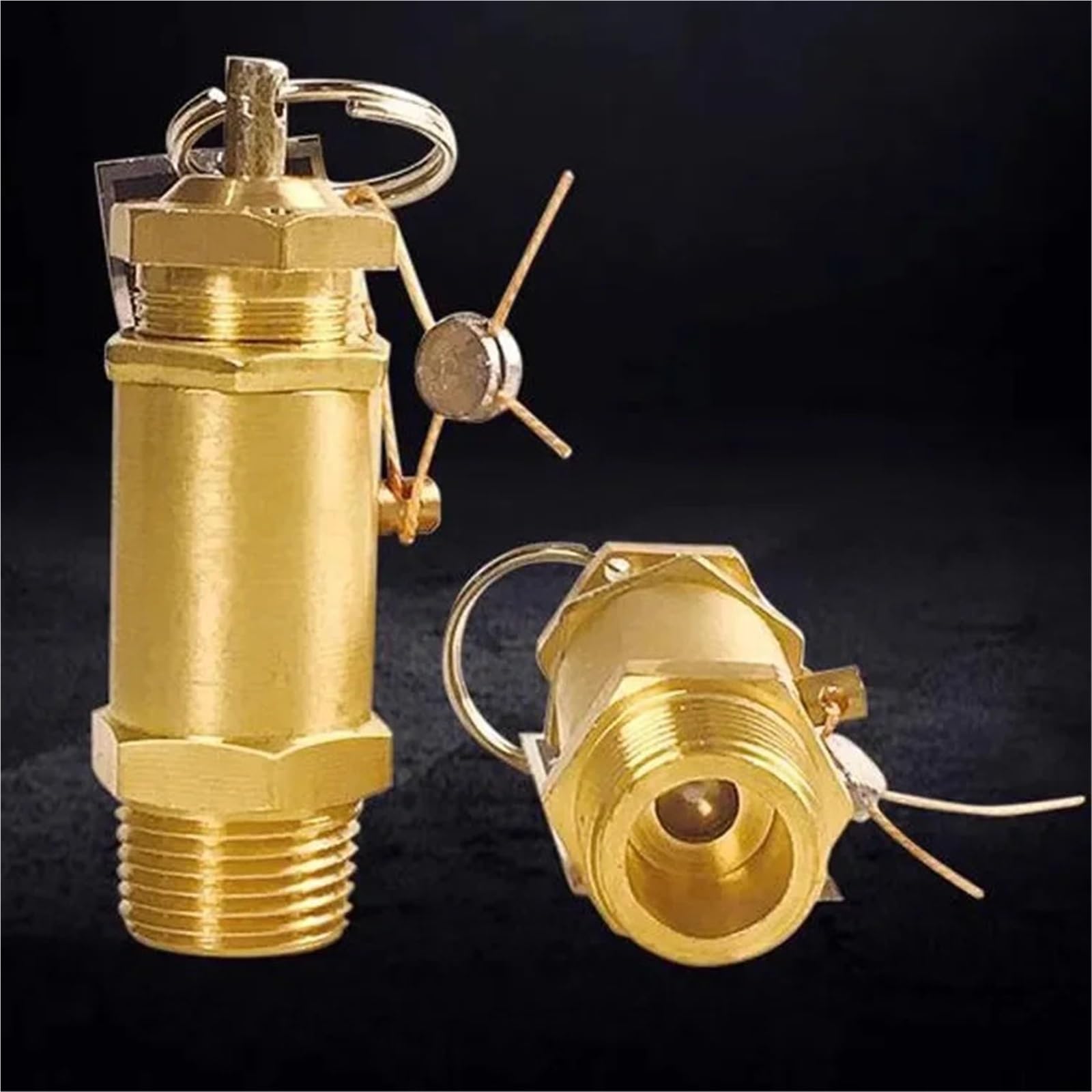 VáLvula de Alivio de Seguridad Válvula de seguridad for compresor aire latón BSP 1/2"