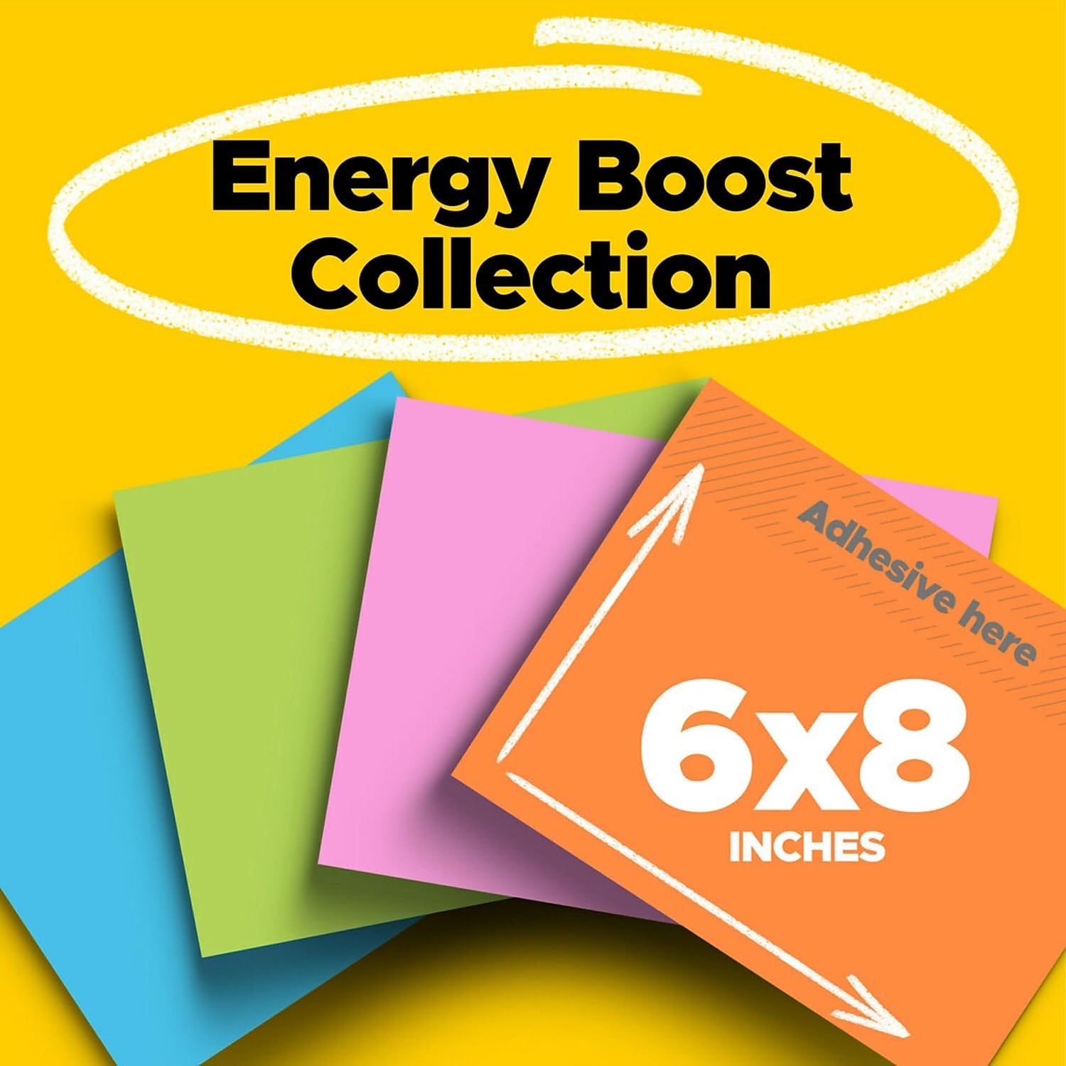 Mmm6845ssp Post-it Super Sticky Grand format des notes