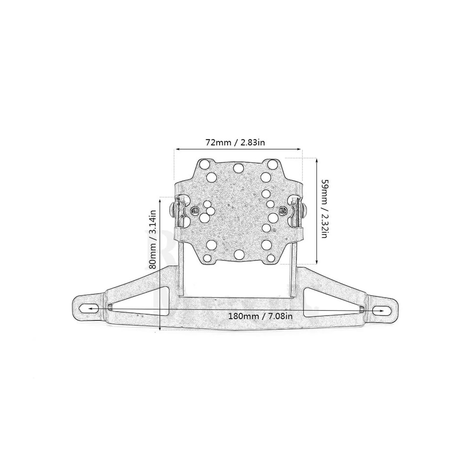 Support GPS Moto Pour Kawasaki Versys 650 Et 1000 (2015-2017) - Fixation Téléphone Et Navigation - Noir Résistant - 2