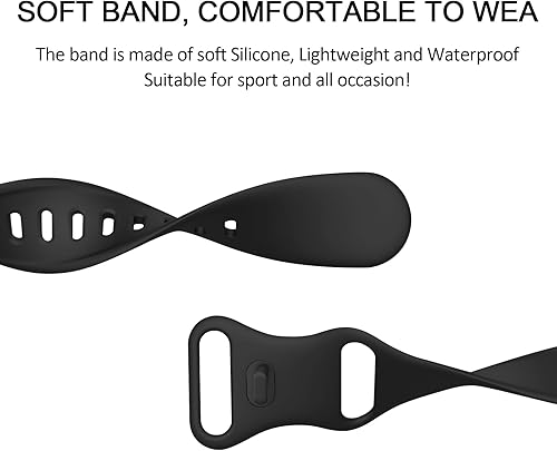 Miniatura 4 de Correa de repuesto para Amazfit GTR 4  GTR 3 ProGTR 3  GTR 2e  GTR 2  GTR 1.850 in  Amazfit Bip 5 Smart Watch, 0.866 in de silicona suave, correa