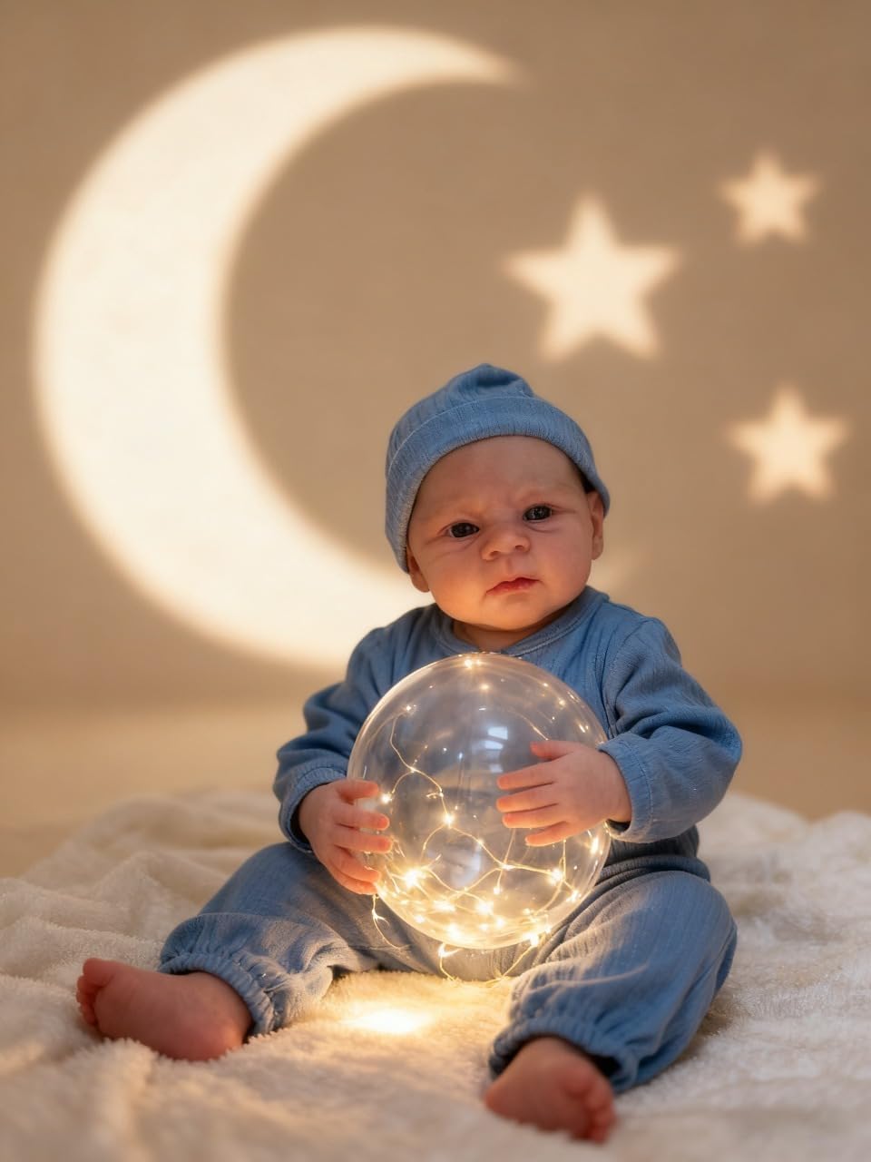 Anano Bambole Reborn Maschio Occhi Aperti 45cm Bambole Neonato Realborn Che Sembrano Vere Prematura Bambolotto Reborn Realistica Maschio Silicone Realistico Cuddle Baby Doll (Moderno)