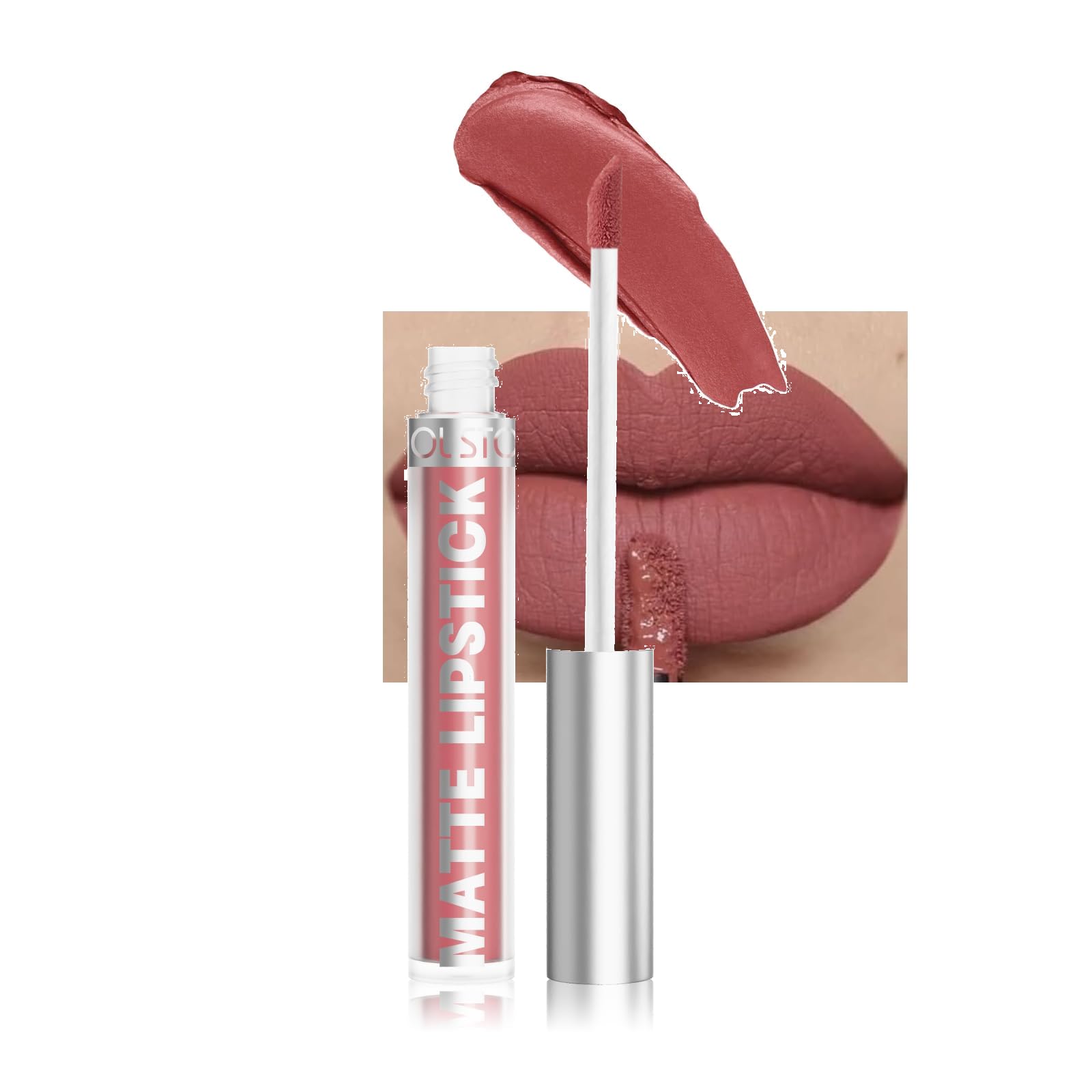 COOL STORY Mauve Mist Matte Matte Lip Stain Tint Liquid Lipstick Highly Pigmented Color H…