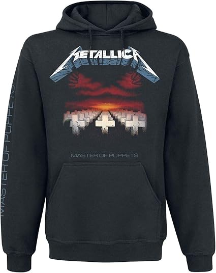 Amazon.com: Metallica Men39;s Master Of Puppets Tracks Pullover 