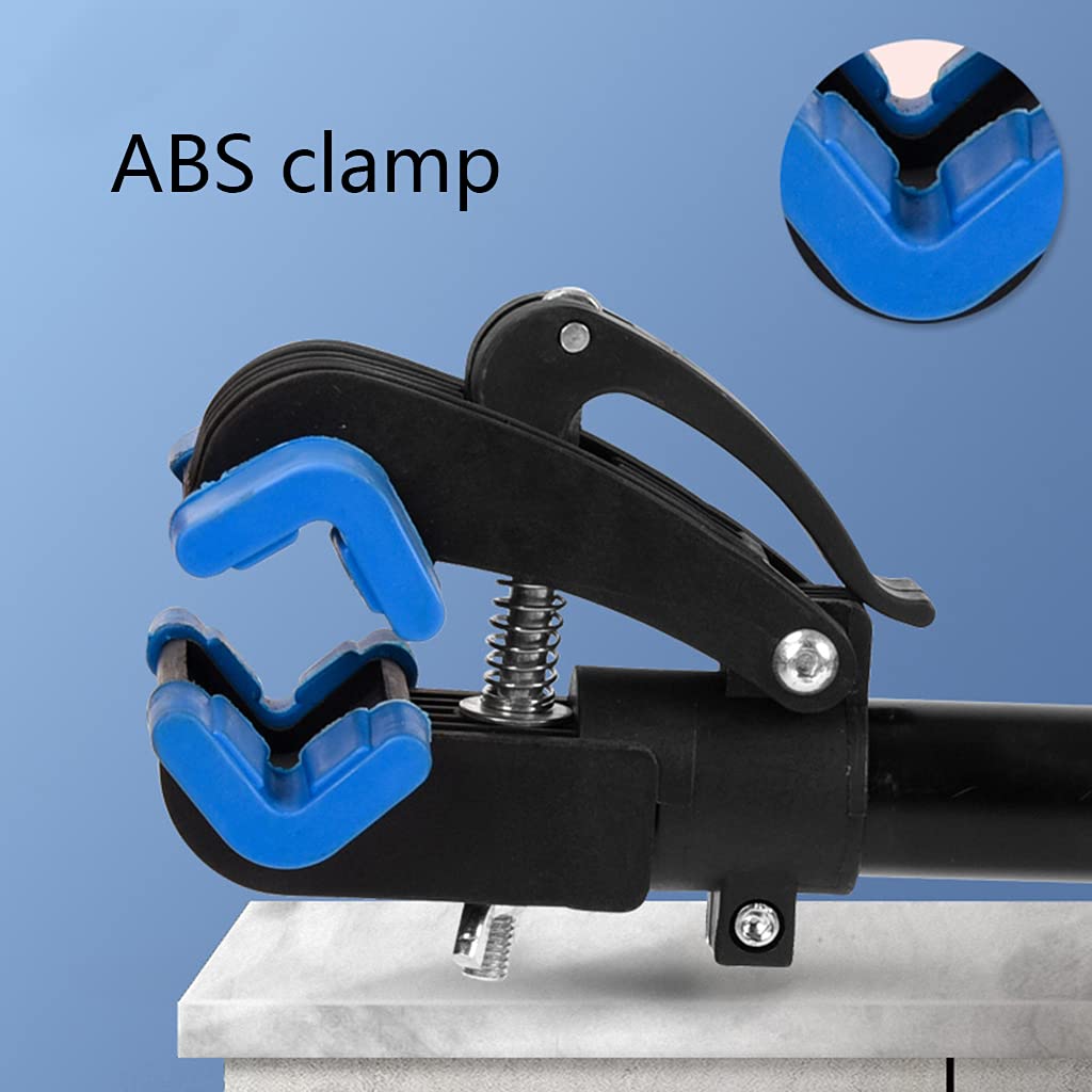 Vdaxvme for Bench Bike Rack Carbon Steel Repair Work Rack Quick Release Adjustment Mountain Road Bike Clamp