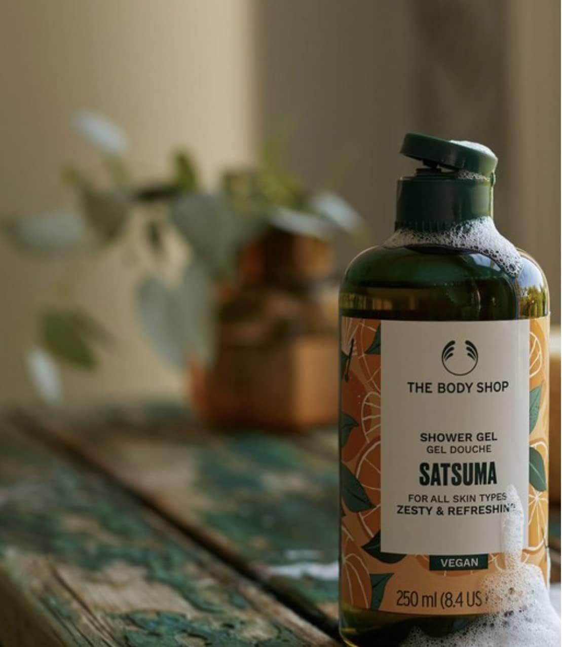 The Body Shop Satsuma Vegan Shower Gel 250ml Twin Pack BigaMart