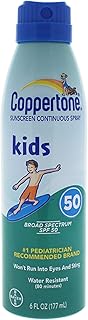 Coppertone Protector solar para niños Spray c...