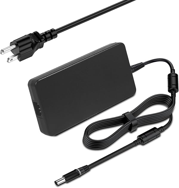 Cargador para laptop 240W compatible con Dell Alienware M17 R1 R2 R3 R4 R5 M17X M18X Area-51m G5 G7 Adaptador de corriente 19.5V 12.3A