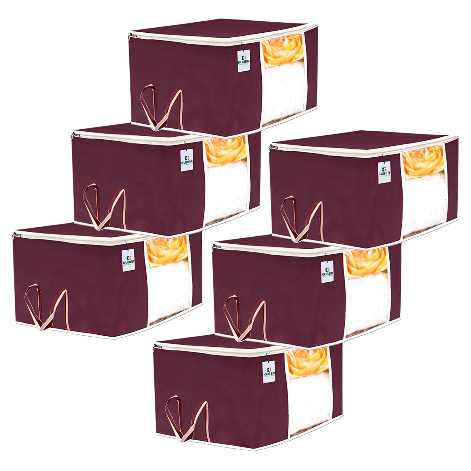 See full amazon price history chart for Kuber Industries Solid Underbed Storage Bag|Non-Woven Comforter, Blanket Cover|Premium Zipper With Side Handles|Multi-purpose Storage Organiser|Pack of 6 (Maroon) Kuber Industries Solid Underbed Storage Bag|Non-Woven Comforter, Blanket Cover|Premium Zipper With Side Handles|Multi-purpose Storage Organiser|Pack of 6 (Maroon) (B0C3QP14VX) Amazon Price History, Amazon Price Tracker