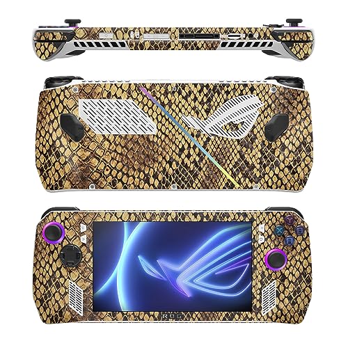 Image of MightySkins Carbon Fiber Skin Compatible with Asus ROG Ally - Rattleskin | Protective, Durable Textured Carbon Fiber Finish | Easy to Apply