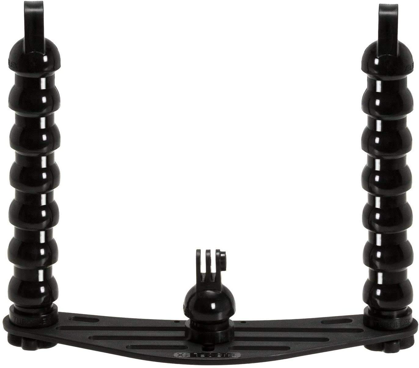 Pletina Universal para Action CAM y Cámaras Compactas para GoPro dji Osmo Vídeos y Fotos Submarinas con Brazos Flexible Adaptador YS para Flash y Focos FLEX-ARM ST20106