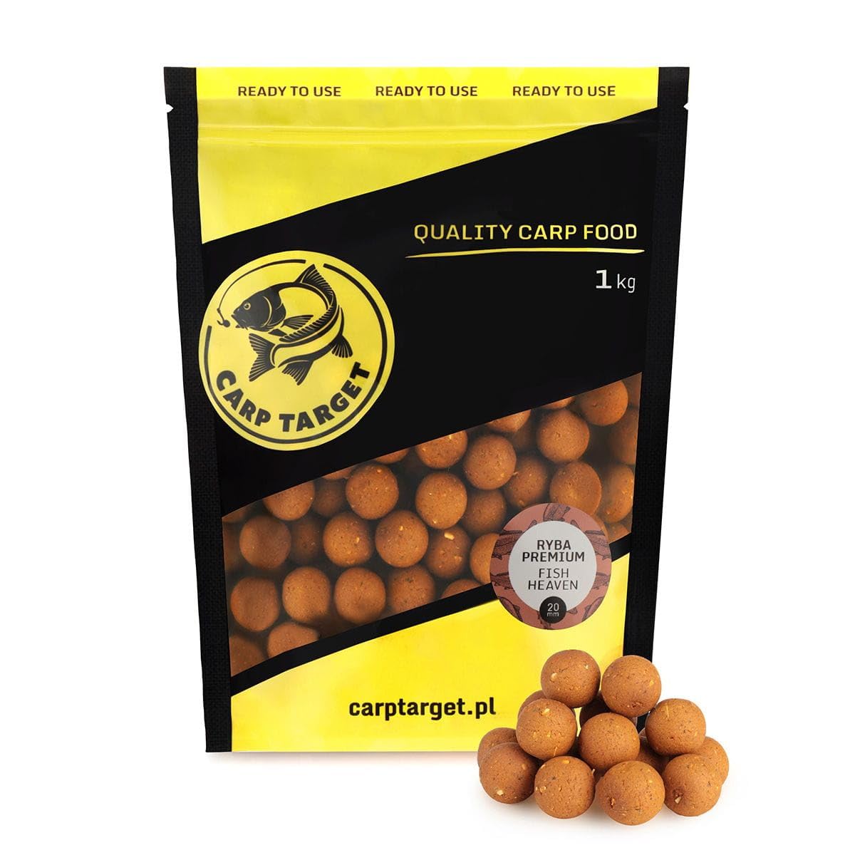 Boilies Flottantes 16mm Carp Target – 1kg (10 œufs/kg) – Crabe Et Red Halibut – Orange – Durée 48h – Pour Carpe Et Amour Blanc – Tout Saison