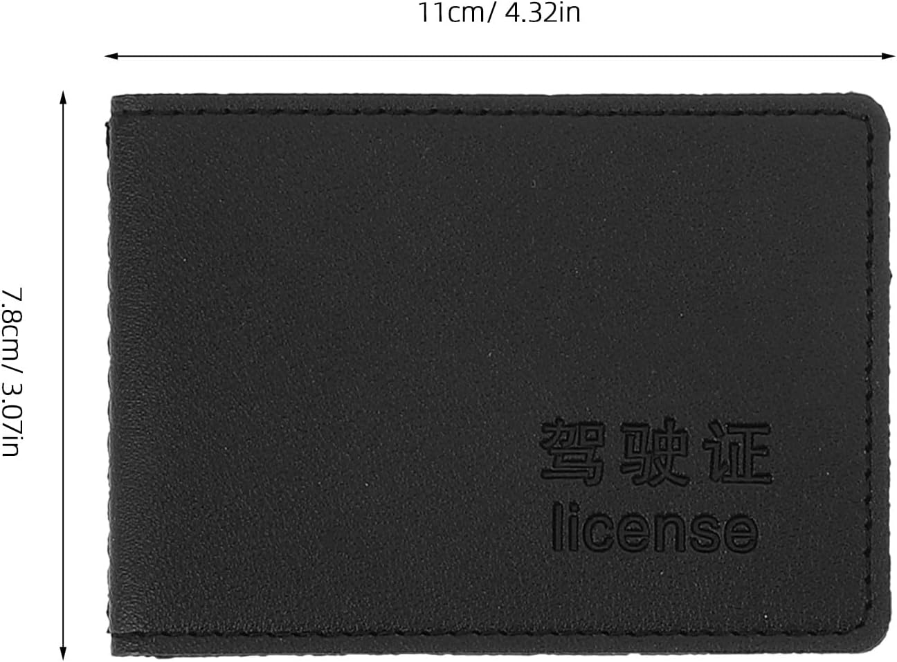 6pcs Driver License Holder: 6 Slots Car Insurance Registration Organizer Pu Leather Auto Truck Accessories Case for Document Cards Men Women