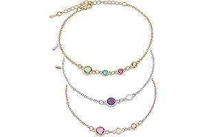MignonandMignon Family Birthstone Bracelets Display Love to Mom on Mother's Day