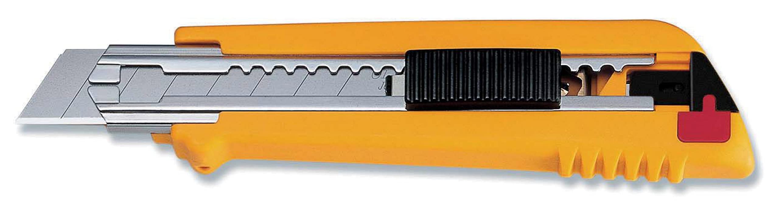 Olfa PL-1 - Cúter con cuchilla de 18 mm, bloqueo automático y cambio automático de la cuchilla