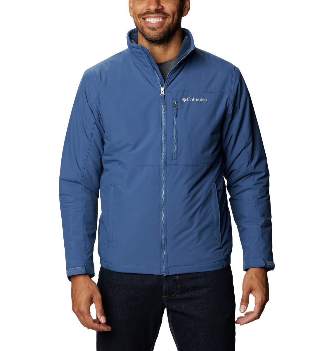 Columbia Herren Northern Utilizer Isolierjacke – Wasserabweisend, Mit 40g Isolierung & Fleece-Futter
