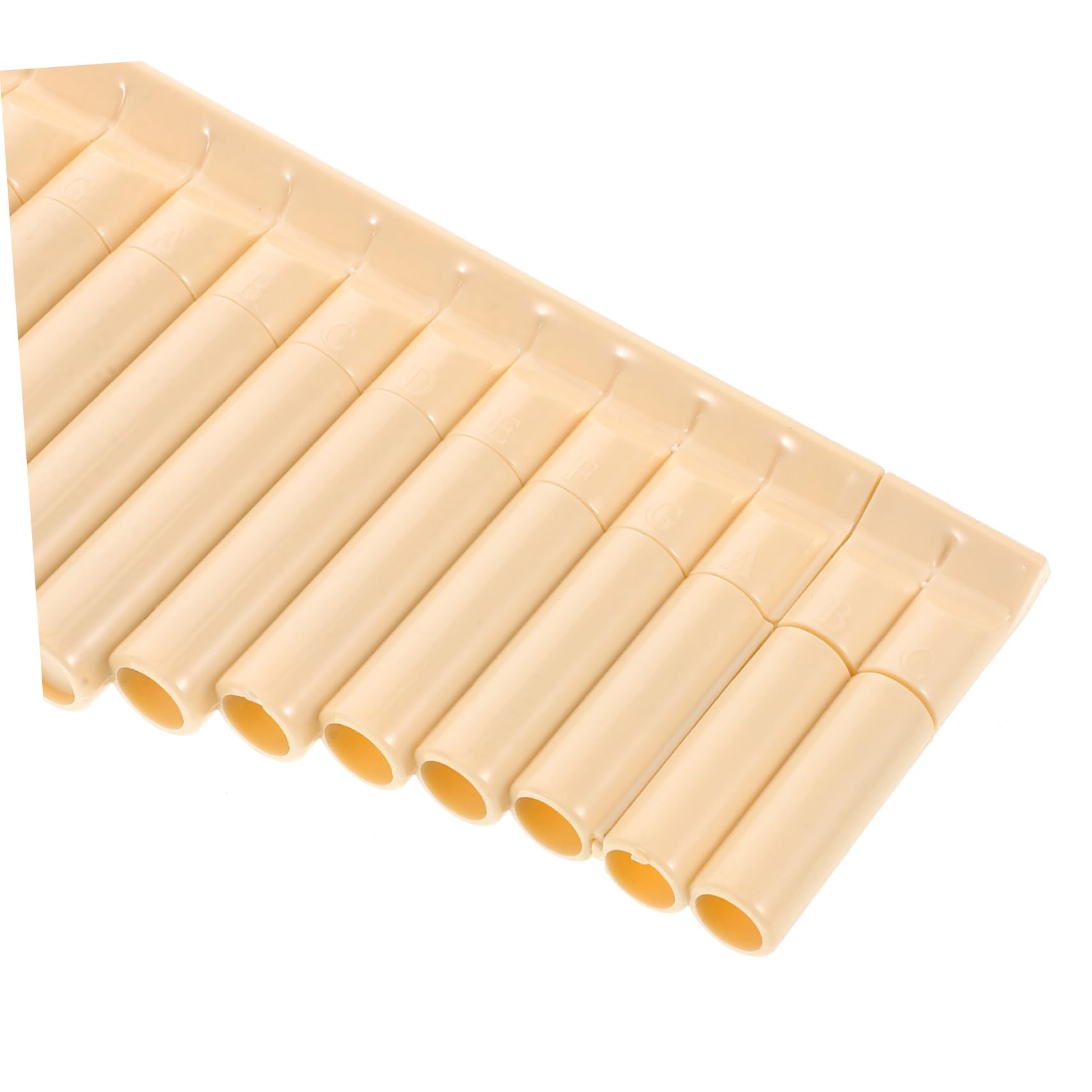 ifundom Flauto di Pan in Plastica Abs 18 Canne, Leggero e Maneggevole, per Principianti e Pratica Musicale Portatile