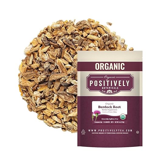 Miniatura 52 de Organic Positively Botanicals Company, Bolsas de Té Herbal de Hoja de Diente de León, 100 Unidades, Bolsas de Té Ecológicas, Sin OGM