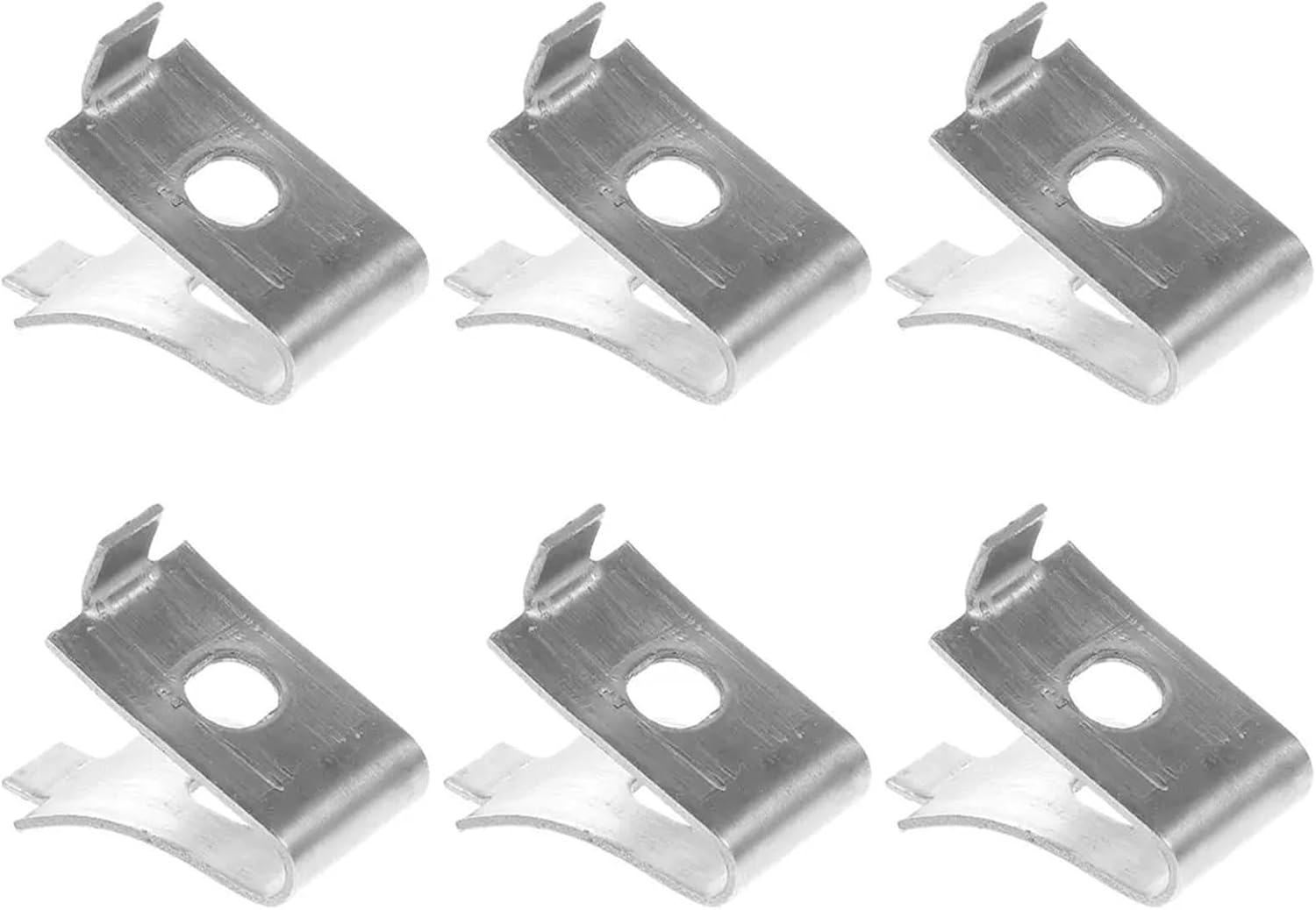 Shelf Clips 40pcs Aluminum Shelf Support Brackets White Easy Install Remove Durable Garage Tool Room Bookshelf Cabinet Hardware for Metal Shelving