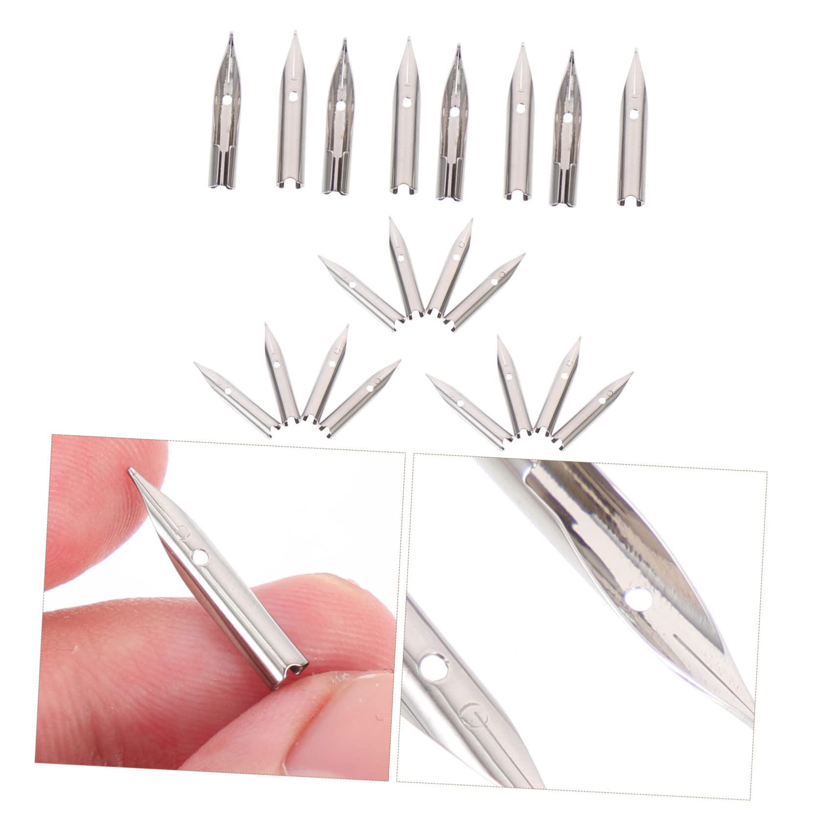 SHINEOFI 100 Piezas De Repuesto Para Pluma Estilográfica Bolígrafos De Escritura Diario Recargables Retráctiles Brillantes Tinta De Repuesto Para Pluma Estilográfica Pluma De