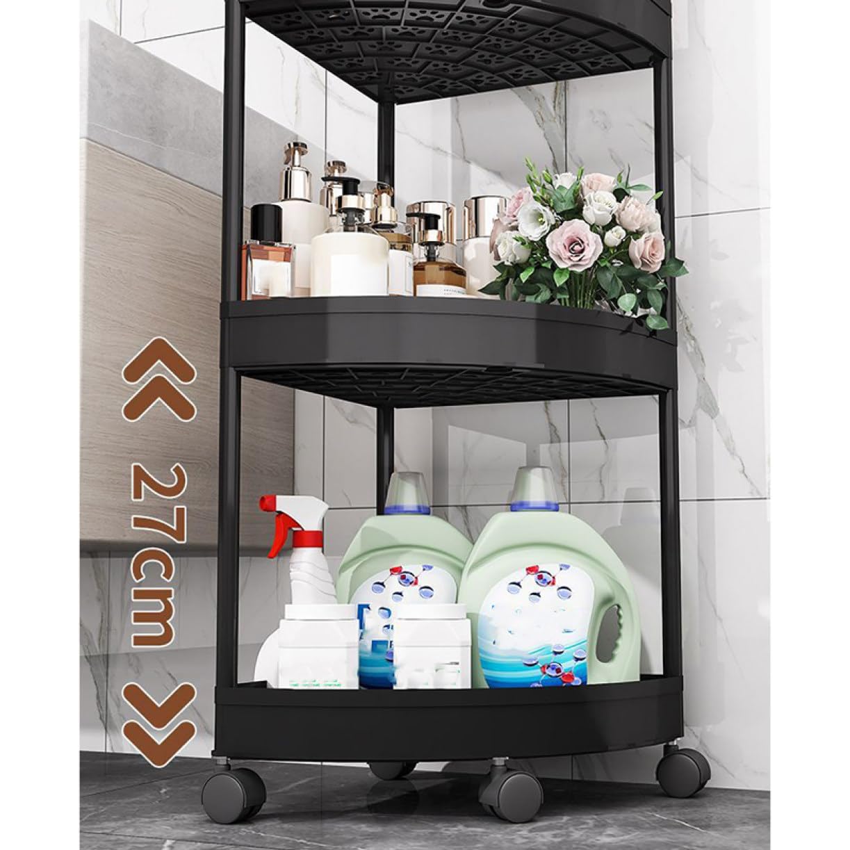 Amazon.co.jp: [FOQW] 三角デザイン コーナーラック オープンシェルフ