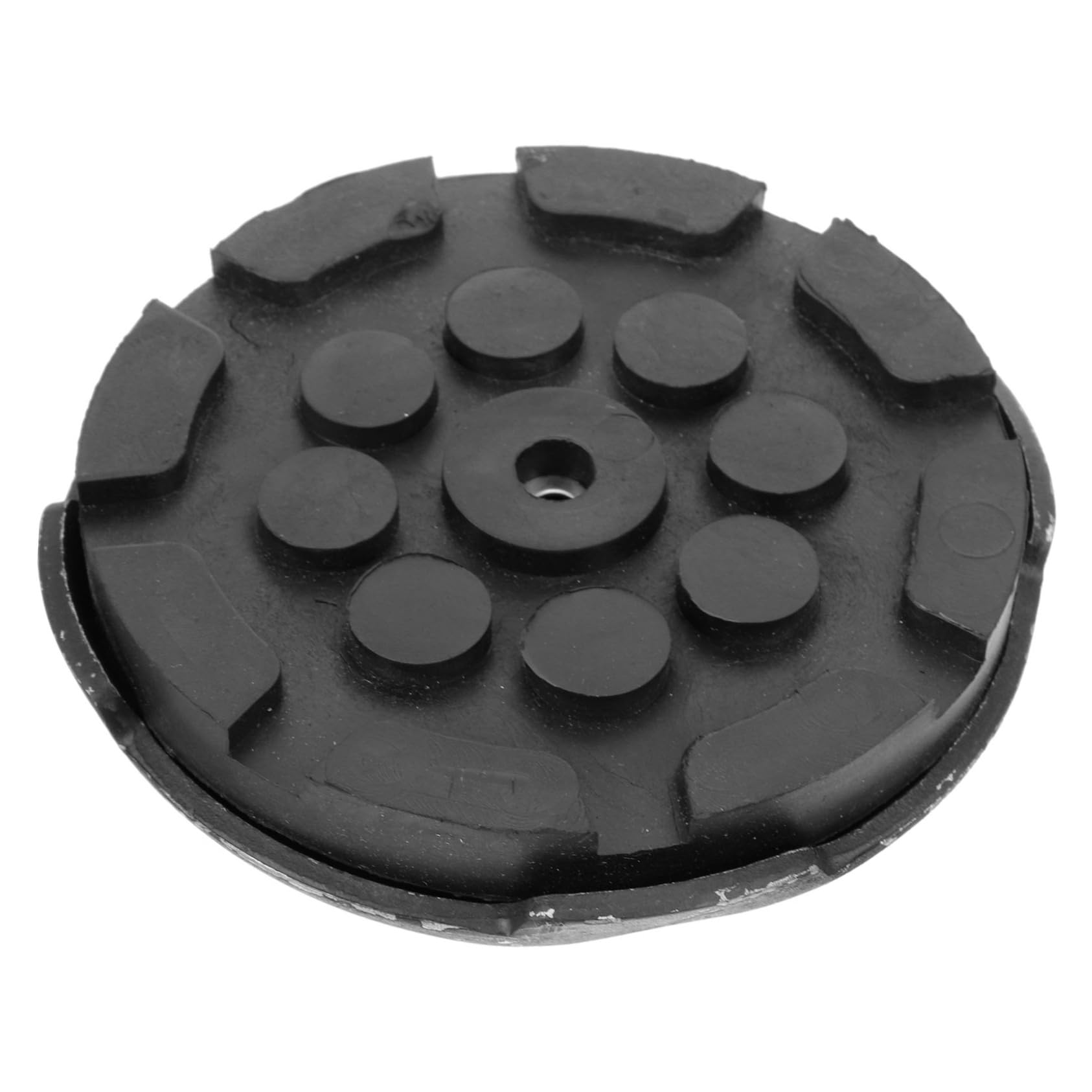 Set di Accessori per Martinetto Idraulico, Supporto Piede Base Orizzontale in Gomma e Acciaio, Protezione e Sollevamento Fluido