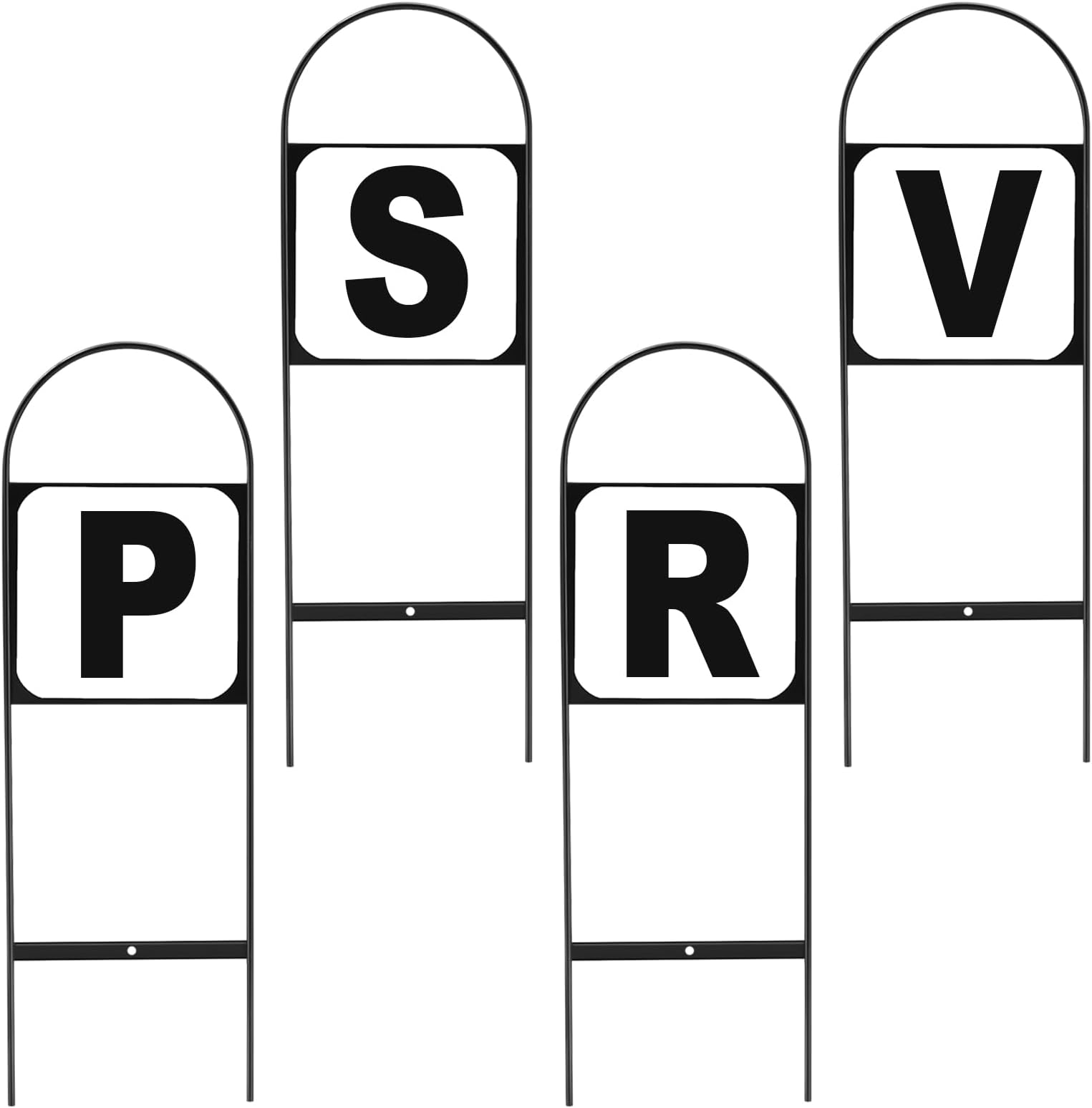 Dressage Letters Arena Markers Dressage Equipment for Equestrian Athletes and Events, Black