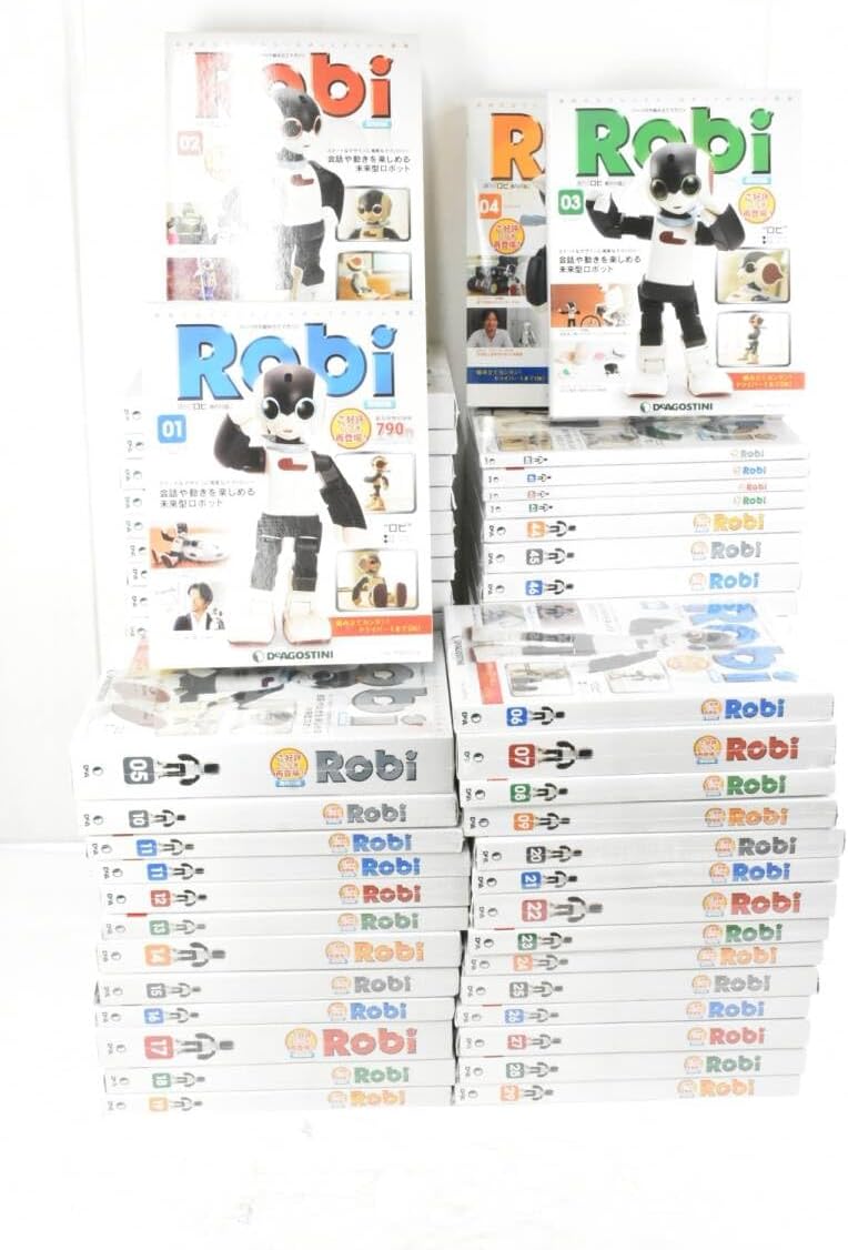 未開封 デアゴスティーニ ロビ 再刊行版 1-70巻セット ROBI ロボット 模型 ITFSTZLGFG0M-Y-E17-byeb