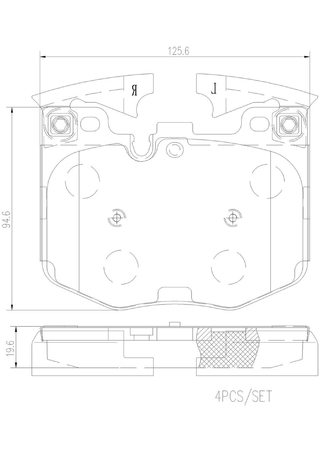 Amazon.com: Brembo P06099N Premium Ceramic Front Disc Brake Pad